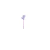 Stylo lilas avec tête de dinosaure squishy - encre bleue - léger et au design mignon