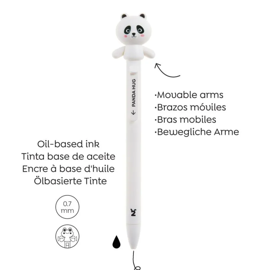 Stylo Panda Hug Attack Back2Fun