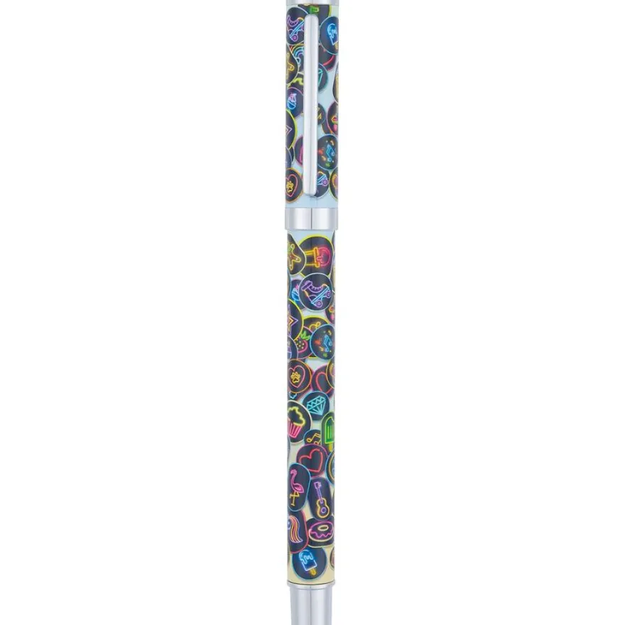 Stylo plume Arcade - 5 decors assortis - Oberthur