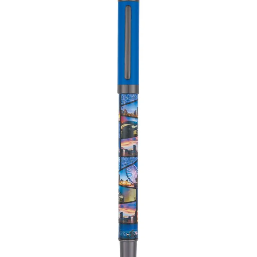 Stylo plume Arcade - 5 decors assortis - Oberthur
