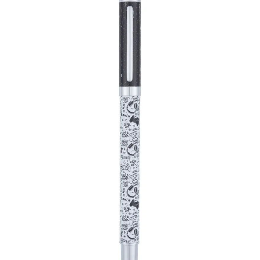 Stylo plume Arcade - 5 decors assortis - Oberthur