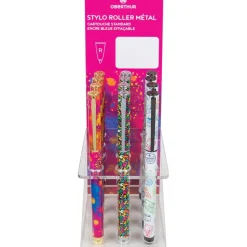 Stylo plume Destination - 3 decors assortis - Oberthur