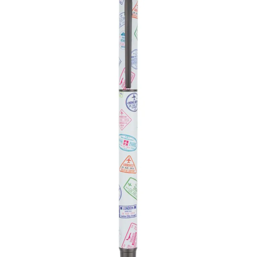 Stylo plume Destination - 3 decors assortis - Oberthur