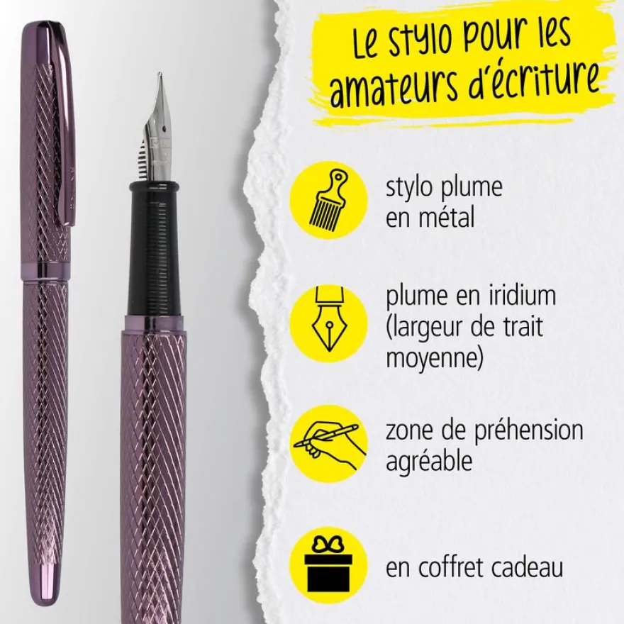 Stylo plume Eleganza Diamond Wine