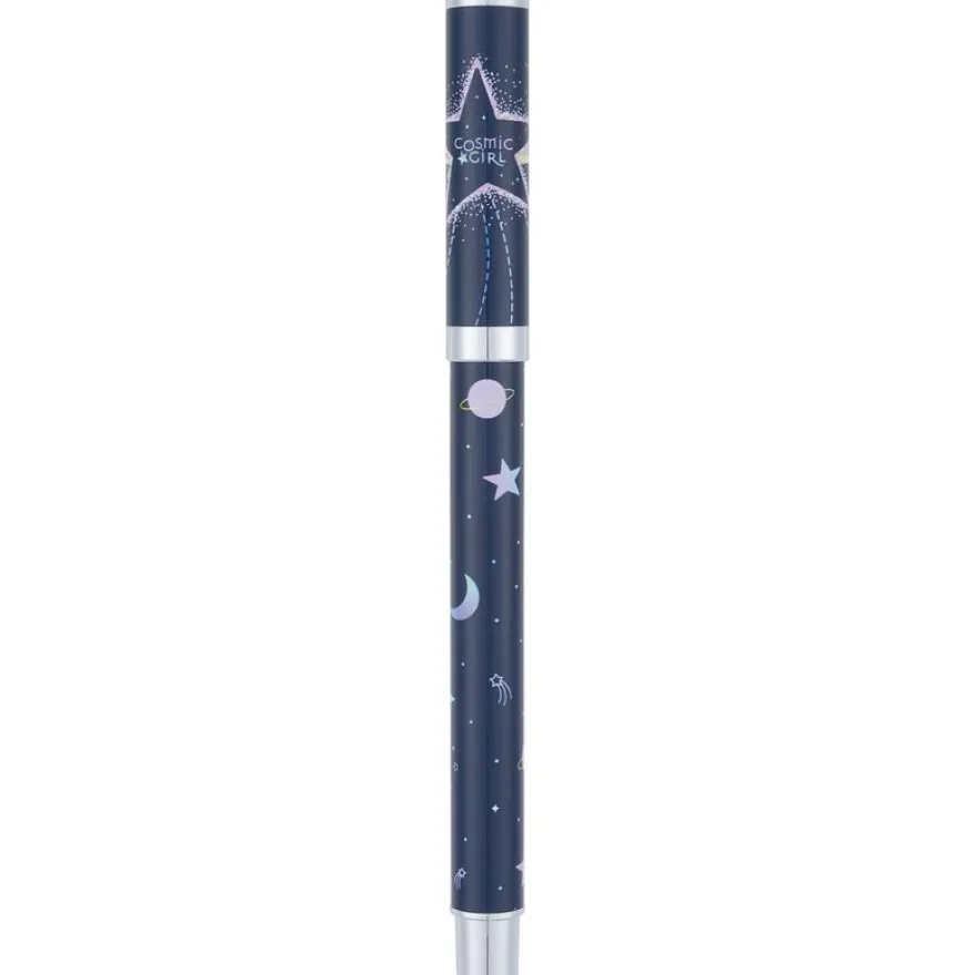 Stylo plume Espace - 5 decors assortis - Oberthur