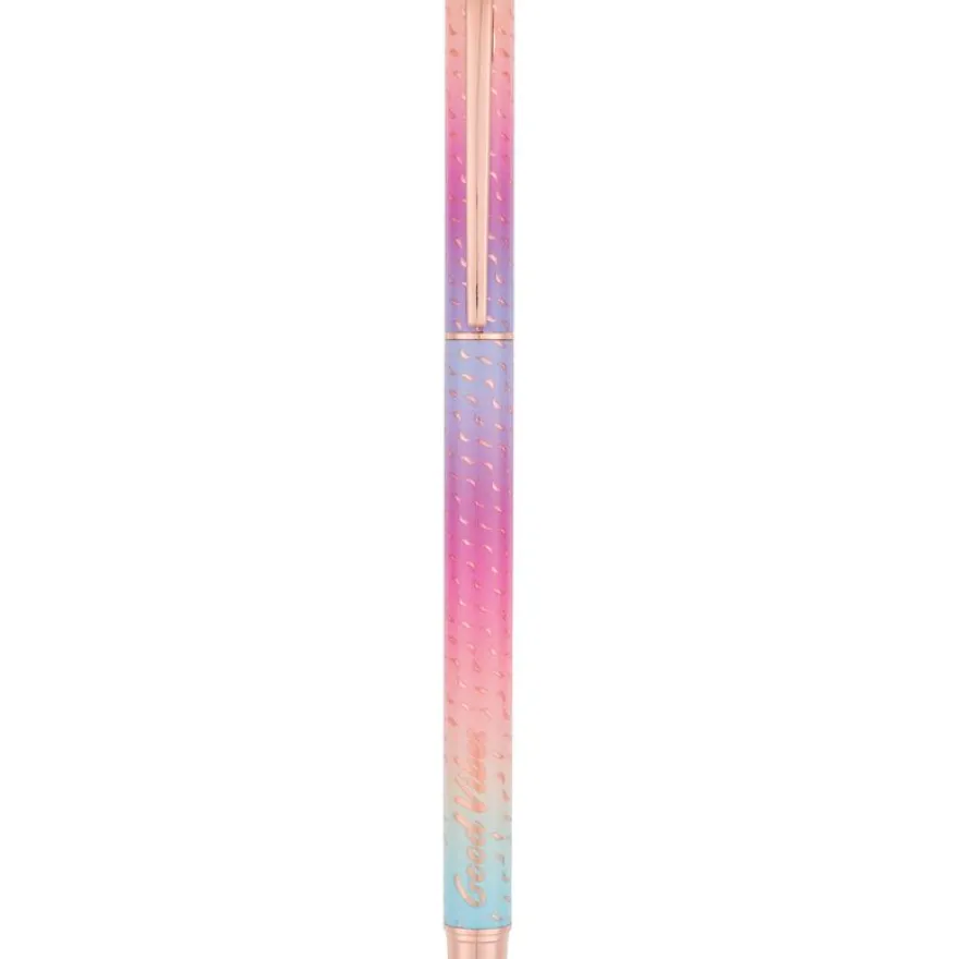 Stylo plume Goldy - 5 decors assortis - Oberthur