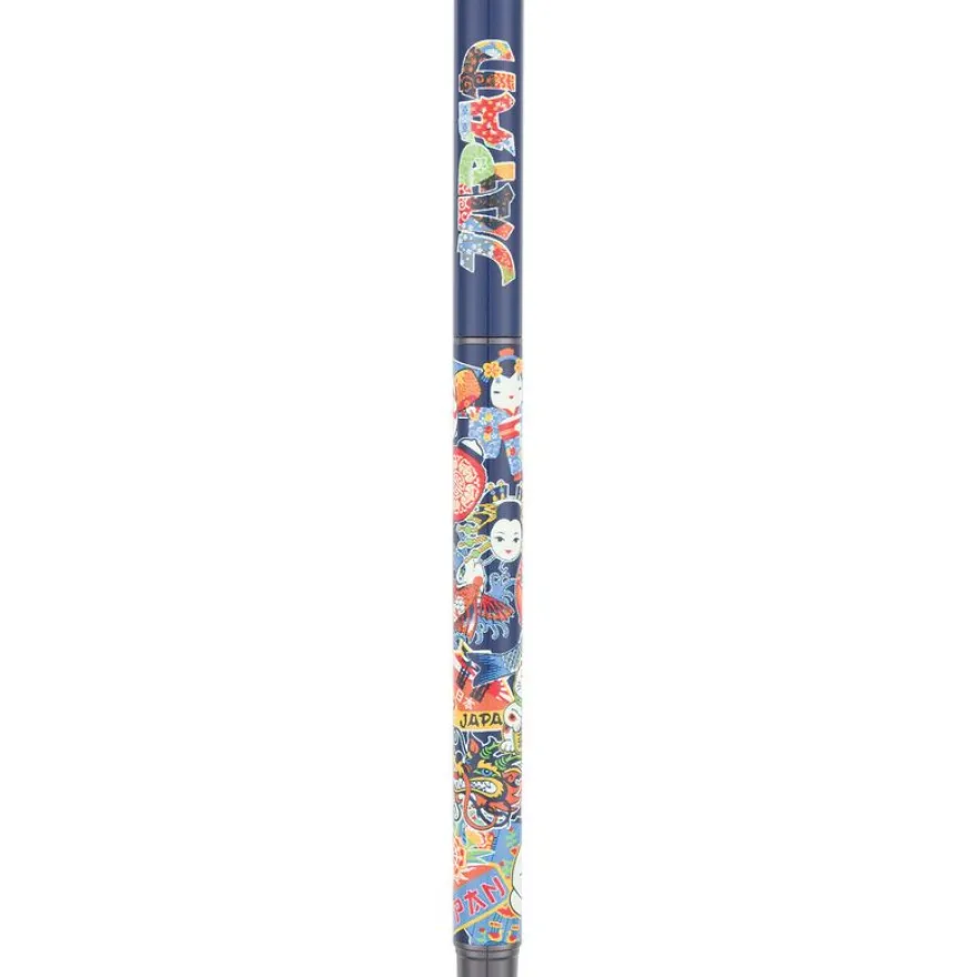 Stylo plume Japon - 5 decors assortis - Oberthur