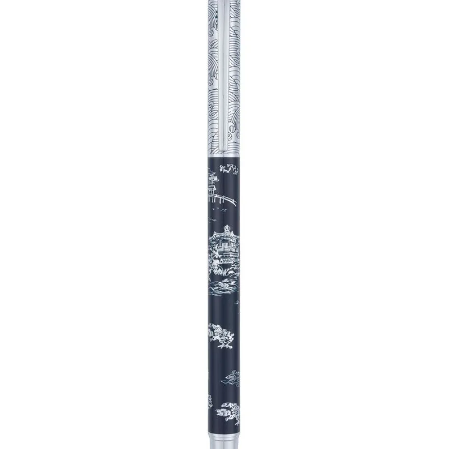 Stylo plume Japon - 5 decors assortis - Oberthur