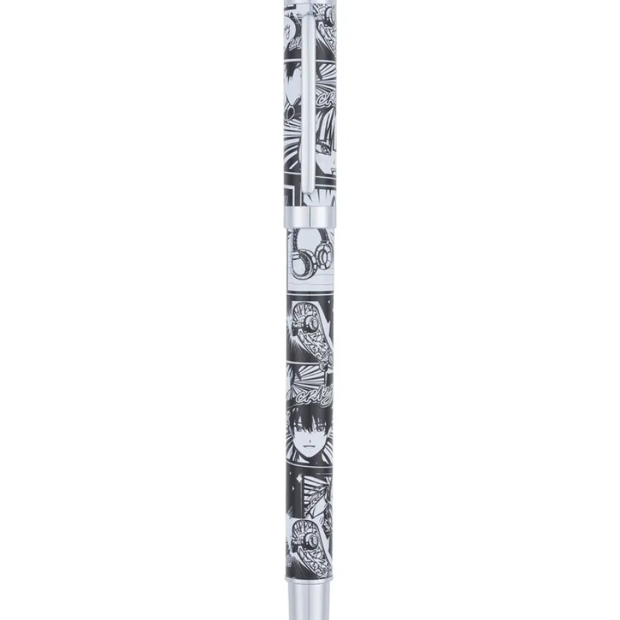 Stylo plume Manga - 5 decors assortis - Oberthur