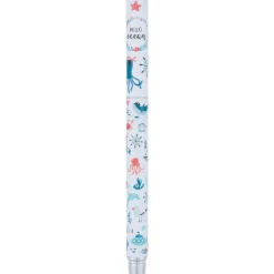 Stylo plume Marin - 5 decors assortis - Oberthur