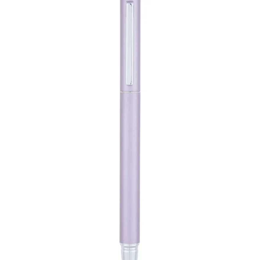 Stylo plume Metallique - 5 couleurs assorties - Oberthur
