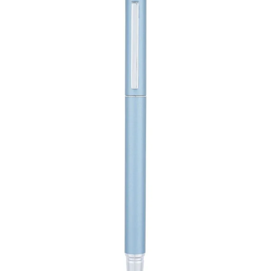 Stylo plume Metallique - 5 couleurs assorties - Oberthur