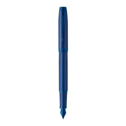 Stylo plume monochrome Parker IM - bleu - plume fine - encre bleue