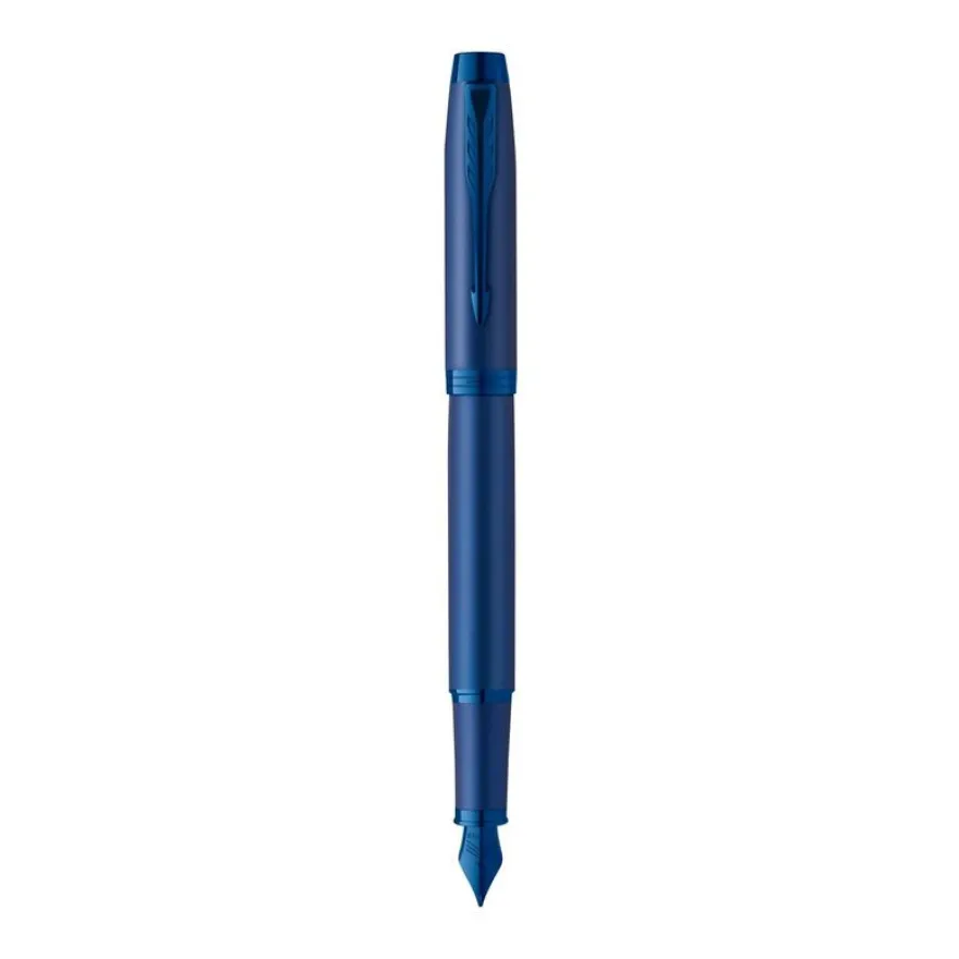 Stylo plume monochrome Parker IM - bleu - plume fine - encre bleue