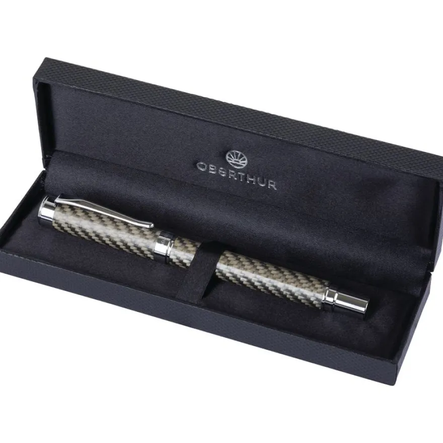 Stylo plume Orion -motif gris - Oberthur