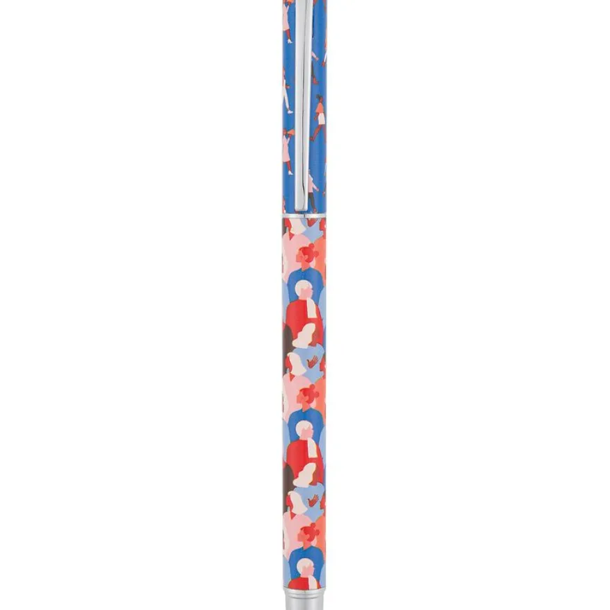 Stylo plume Sororité - 3 decors assortis - Oberthur