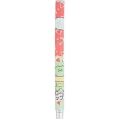 Stylo roller a cartouche Kawai Market - 4 decors assortis- Oberthur