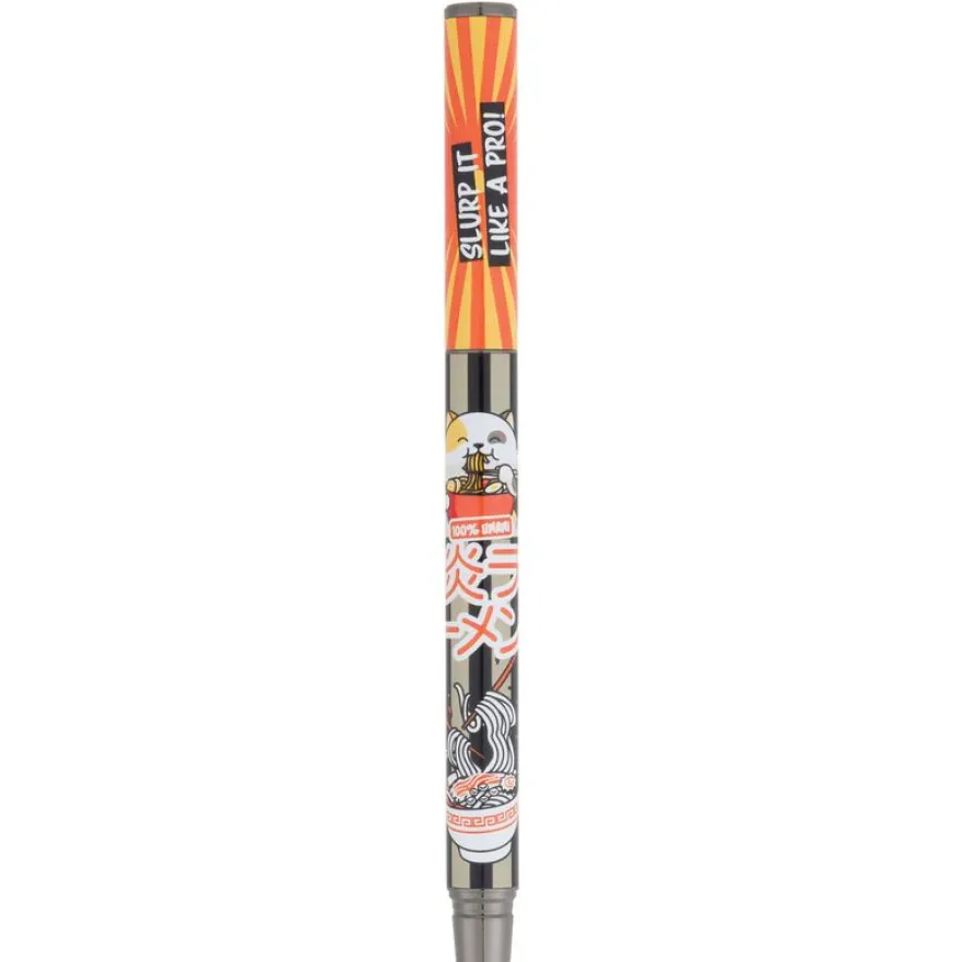 Stylo roller a cartouche Kawai Market - 4 decors assortis- Oberthur