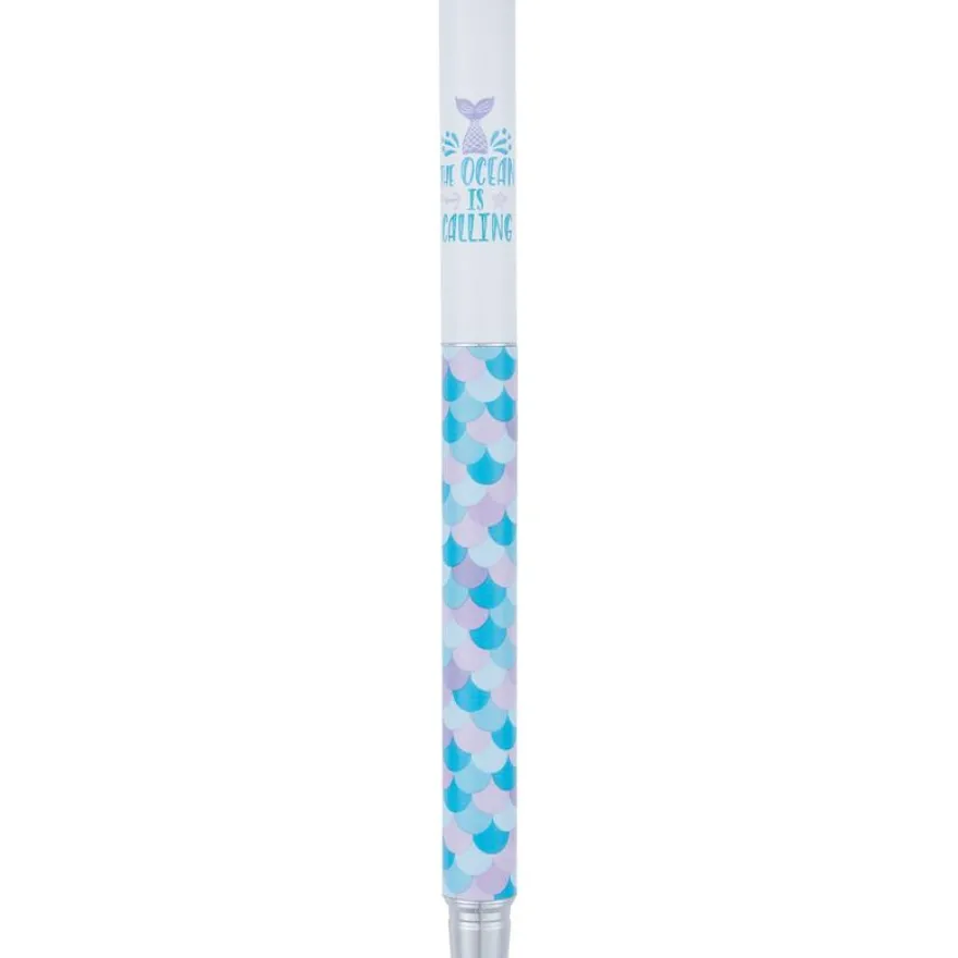 Stylo roller a cartouche Marin - 5 decors assortis- Oberthur