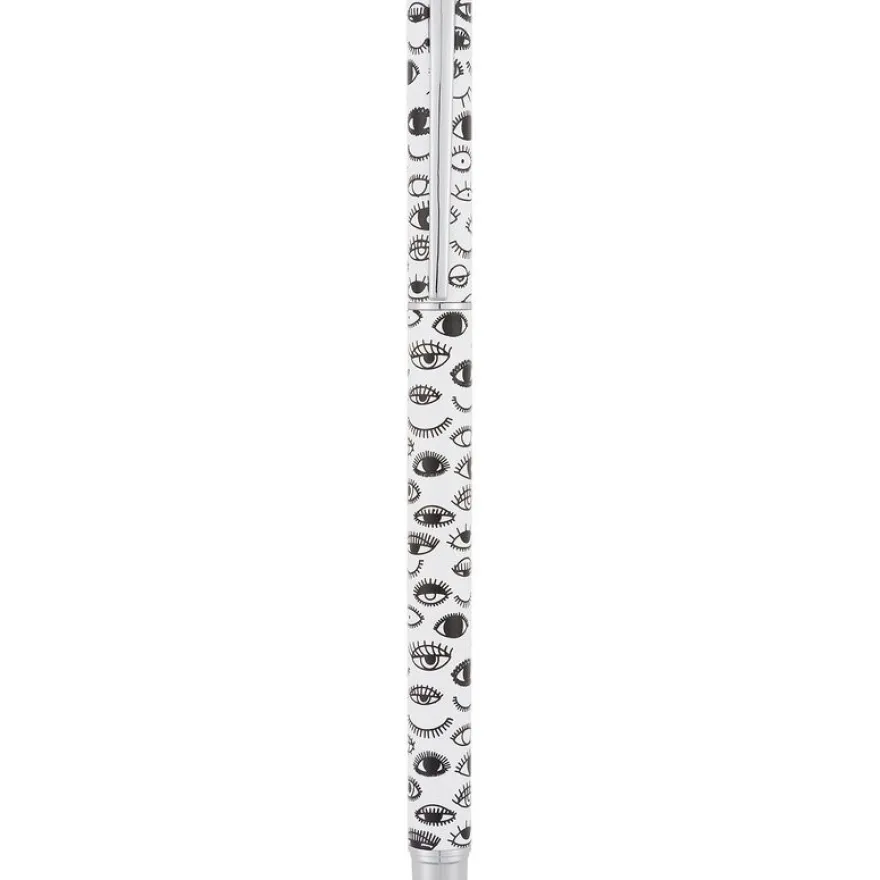 Stylo roller a cartouche Regard - 3 decors assortis - Oberthur