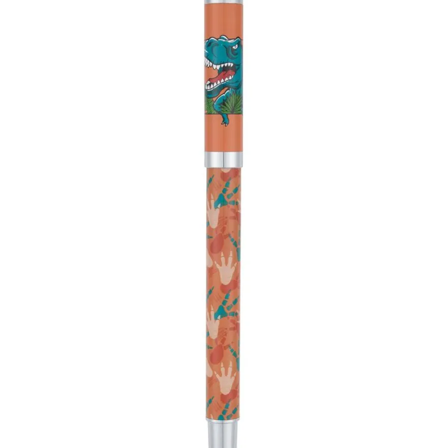 Stylo roller a cartouche Animaux - 3 decors assortis - Oberthur