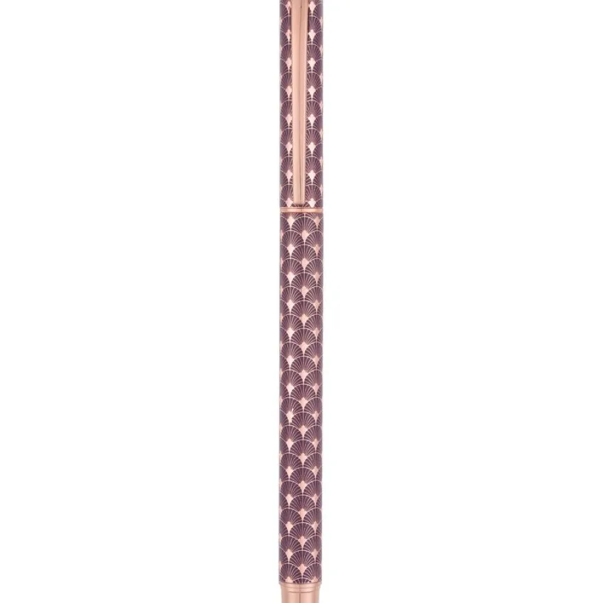 Stylo roller a cartouche Broadway - 5 decors assortis - Oberthur