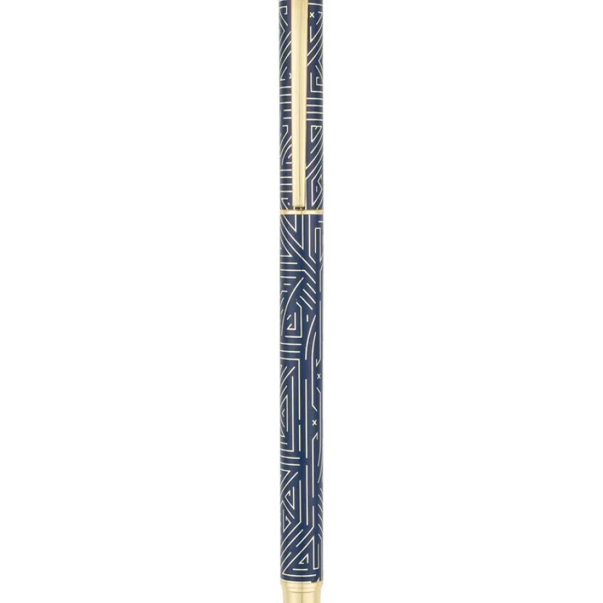 Stylo roller a cartouche Broadway - 5 decors assortis - Oberthur