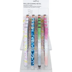 Stylo roller a cartouche Nuance - 5 decors assortis - Oberthur
