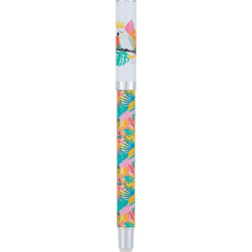 Stylo roller gomme Animaux - 5 decors assortis - Oberthur