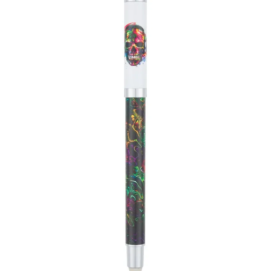 Stylo roller gomme Arcade - 5 decors assortis - Oberthur