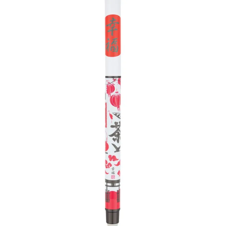 Stylo roller gomme Japon - 5 decors assortis - Oberthur