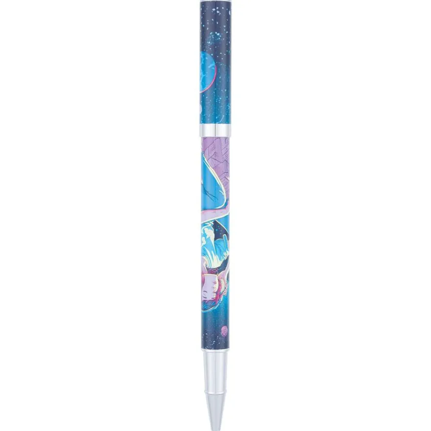 Stylo roller gomme Manga - 5 decors assortis - Oberthur