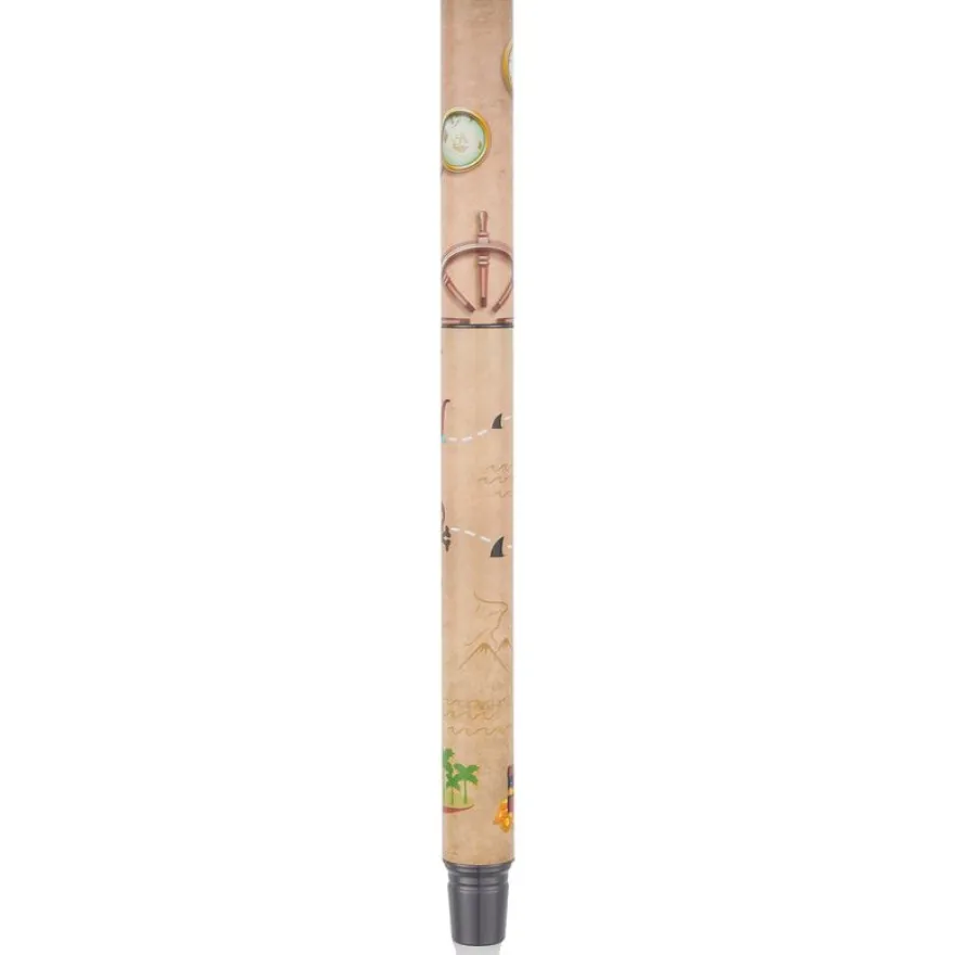 Stylo roller gomme Marin - 5 decors assortis - Oberthur