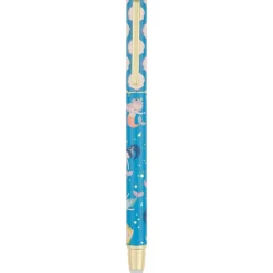 Stylo roller gomme Marin - 5 decors assortis - Oberthur