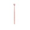 Stylo rose corps rond avec tête de girafe 3D - encre bleue - léger et au design mignon