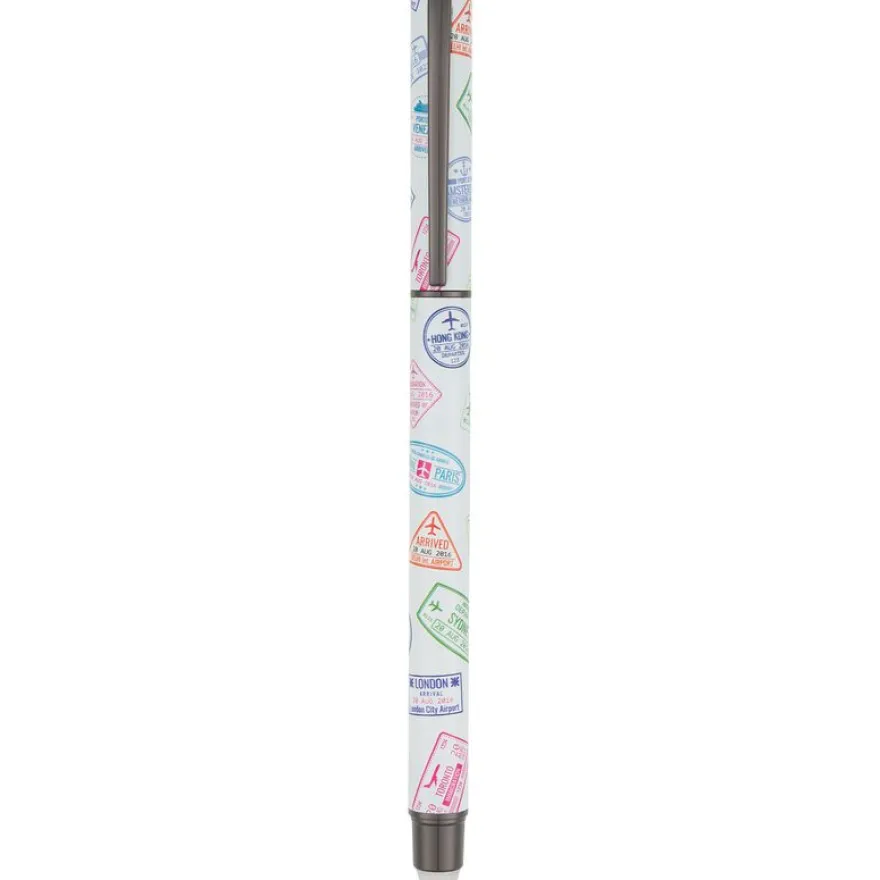 Styloe roller gomme Destination - 3 decors assortis - Oberthur