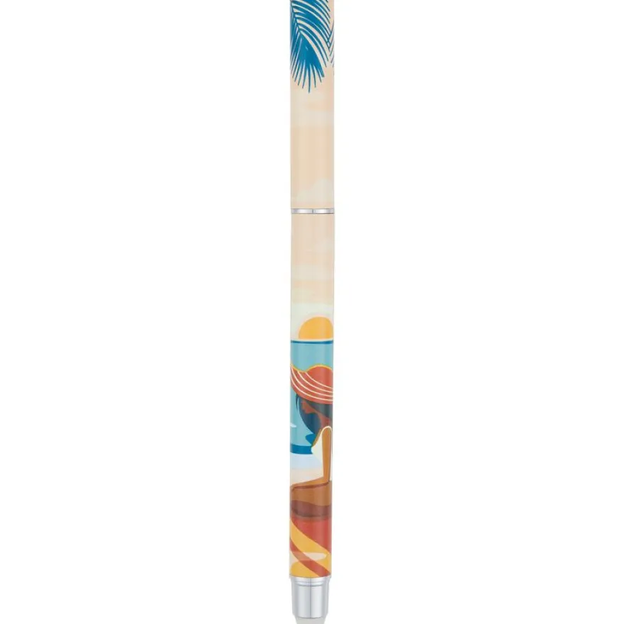 Styloe roller gomme Paysage - 3 decors assortis - Oberthur