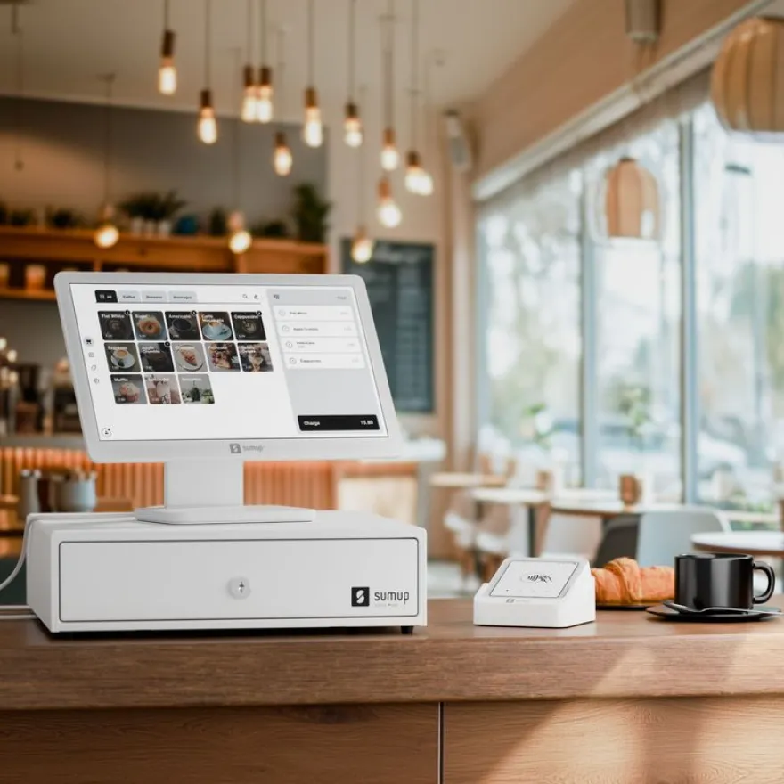 Sumup - Tiroir Caisse pour la Caisse Lite de SumUp - 8 compartiments pour monnaie et 5 à Billets inclinés