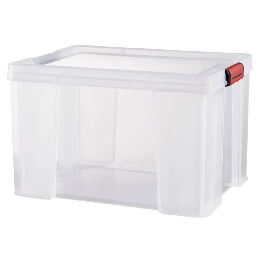 Sundis - Boite de rangement Clip and Store - 45L - transparent