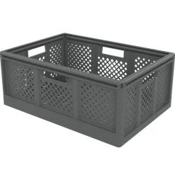 Sundis Fold'n store - Casier pliant L - 40L - L54,6xH22,6xP38,6 cm - gris