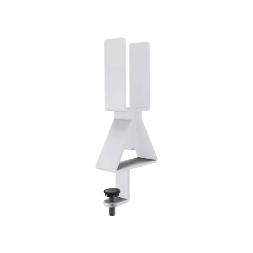 Support de fixation par pince étau pour écran de séparation (bureau face à face)