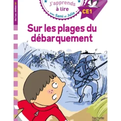 Sur les plages du débarquement - J'apprends à lire avec Sami et Julie - CE1 - par Bonté Thérèse, Fallot Marion - livre d'images