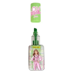Surligneur Barbie (forme flacon vernis à ongle)