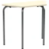 Table CONFIG II - plateau ép.24 mm stratifié - chant ABS - piètement époxy - 90x43 cm - T6