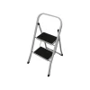 Tabouret - 2 marches - acier - blanc