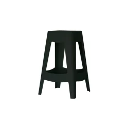 Tabouret haut BELLINI - noir
