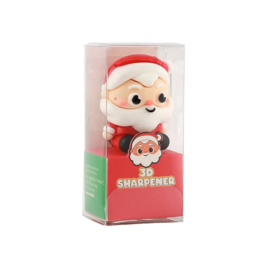 Taille-crayon 3D XMAS - Santa - Noël