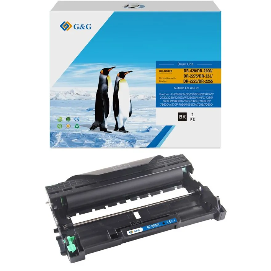 Tambour compatible Brother DR2200 - noir - G&G