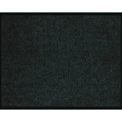 Tapis de sol RAINY - 90 X 60 CM - en polyamide et PVC - noir