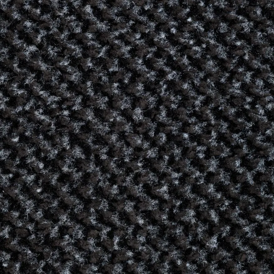 Tapis microfibres - 90 x 150 cm - gris